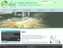 Tablet Screenshot of ecolavservice.com